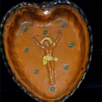 218. Heart Shape Pottery Mould