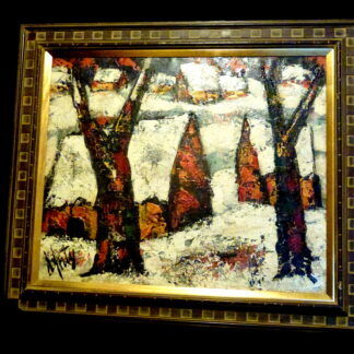 Painting by French Artist Henry d'Anty.