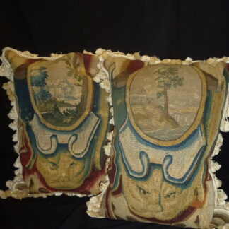Pair of Antique Tapestry Panels