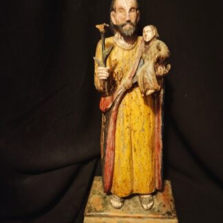 Saint Joseph Holding Jesus